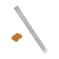 thumbnail image 4 of Professional Woodworking Scale with Alignment Block Aluminum Marking Ruler for Enhances Accuracy In Woodcraft Tasks, 4 of 8