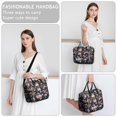 thumbnail image 6 of Pioneer Flower Floral Print Pattern Womens Lunch Box for Work,Insulated Large Lunch Bag for Tween and Teen,Loncheras Para Mujer,Leakproof Adult Lunch Bag for Work,Beach,Travel,Picnic,Camping, 6 of 7