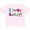 AD-Pink, variant on Inktastic I Love Daddy Girls Girls Toddler T-Shirt