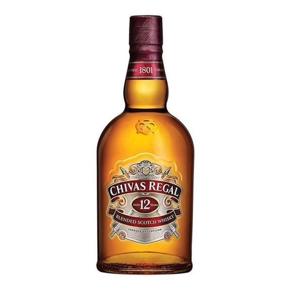 Whisky Chivas Regal 12 Años 1000 mL Chivas Regal Whisky 12 años