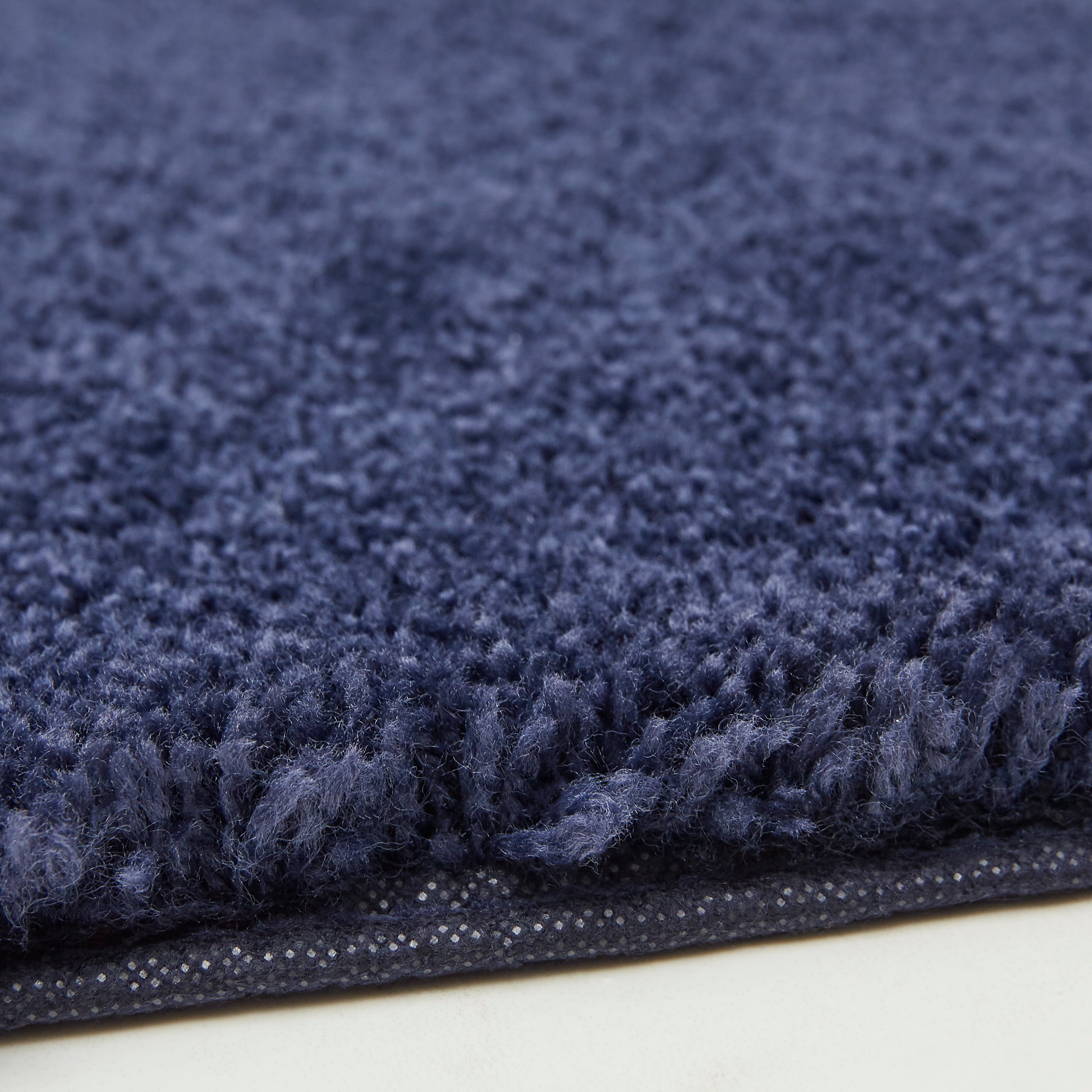 Mohawk Home Pure Perfection Nylon Bath Rug Contour, Navy 1'8" x 2'