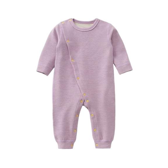Gyujnb Baby Romper,Boys Romper Jumpsuit for Baby Double Fleece Outwear Pajamas Outfit with Soft Warm Fabric-Baby Girl Romper,Baby Boy Romper,Size:3-6 Months