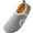 Gray, variant on Womens Fleece Lined House Slippers Cozy Sole Indoor Slipper Socks Lightweight Slip-on Barefoot Slippers