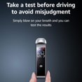 thumbnail image 4 of SharkTRUE High-Precision Portable Alcohol Tester: Continuous Monitoring, LED Display, TC Charging, Multi-Color Light & Sound Alerts, 4 of 8