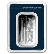1 oz Platinum Bar - APMEX (In TEP)