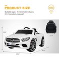 thumbnail image 2 of 12V Mercedes-Benz SL500 Kids Ride On Cars, With Remote Control, 2 of 5