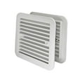 thumbnail image 4 of Abbracc Generic Side Exhaust Outlet, Air Ventilation Window, High Performance Anti Flying Creature Net Shutters Vent for Motorhome RV Van White with Frame, 4 of 9