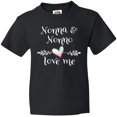 thumbnail image 3 of Inktastic Nonna and Nonno Love Me- Heart Grandchild Youth T-Shirt, 3 of 5