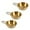 Golden, variant on ABCISI 3pcs Korean Bowl with Handles, Korean Rice Wine Bowls, Stainless Steel Soup Bowl Makgeolli Bowls Camp Food Cup Salad Bowl Noodle Bowl for Home Tavern Hotel Party Banquet (Silver)