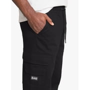 Dogg Supply by Snoop Dogg All-Gender Men's and Women's Stretch Twill Cargo Joggers, Sizes XS-3XL