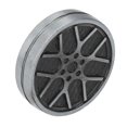thumbnail image 3 of Haptic Coin, Ergonomic Anxiety Relief Metal Push Slider Coin Toy  For Office Work For Adult, 3 of 8