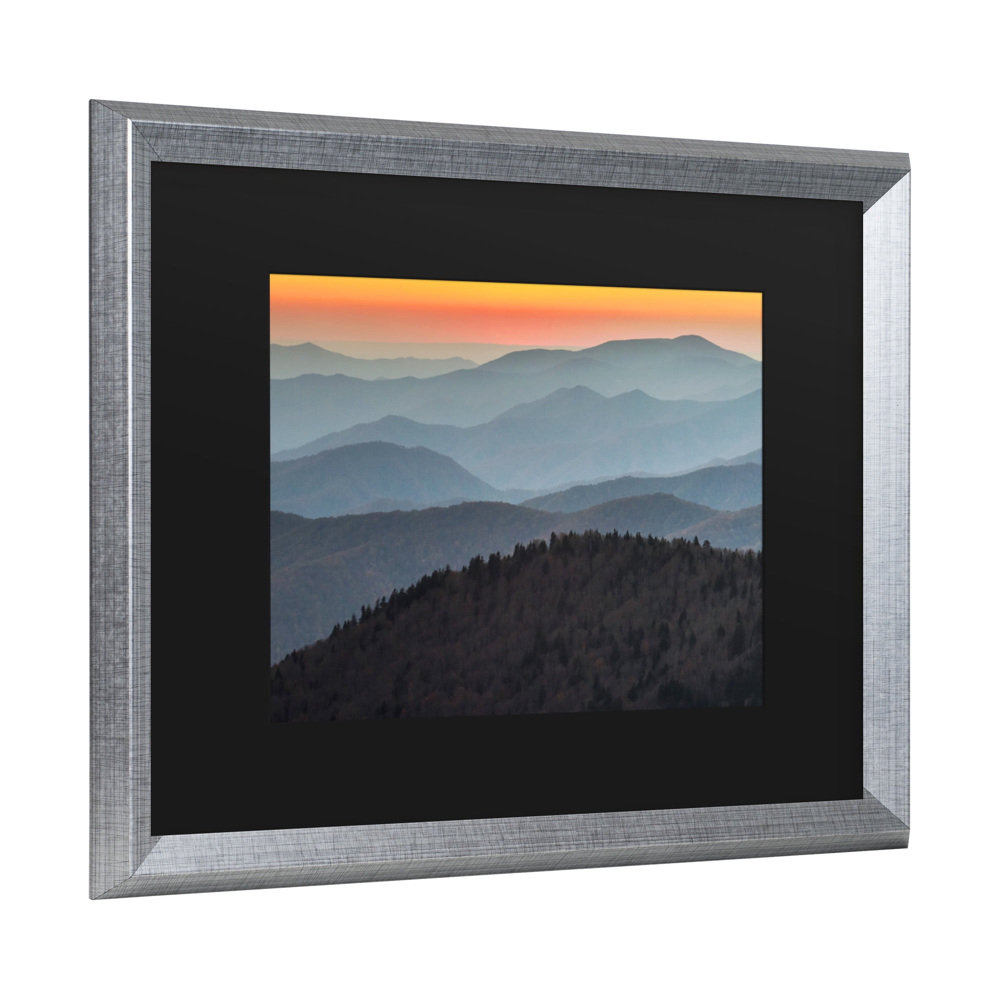 Trademark Fine Art 'Great Smoky Sunset' Canvas Art by Pierre Leclerc