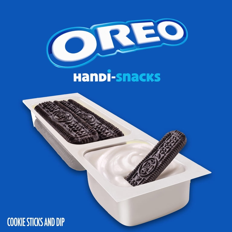 Handi-Snacks, OREO Cookie Sticks 'N Creme Dip Snack Packs, 20 Pack