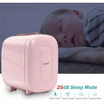 thumbnail image 6 of CAYNEL Mini Fridge Portable Thermoelectric 4L/6 Can AC/DC Cooler and Warmer for Skincare,Food,Beverage,Beauty & Makeup small Feidge for Bedroom,Car and Office (Pink), 6 of 17