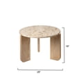 thumbnail image 3 of Quarry Wood and Tendua Stone Coffee Table, 3 of 4