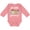 Mauve, variant on Inktastic My Mimi Loves Me with Sloth and Hearts Boys or Girls Long Sleeve Baby Bodysuit