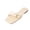 Beige, variant on Women's Clear Strap Slide Sandals, Retro Flat Slides, Luxury Buckle Mules, Women's Clear Square Open Toe Sandals Pu Leather Flat Slide On Sandals Transparent Outdoor Slippers, Blue 8
