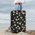 thumbnail image 3 of Lsque Daisy Printed Luggage Cover, Travel Luggage Protector,Scratch and Dirt Resistant, Fits 18-32 Inch Luggage - Large, 3 of 9