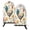 Floral Rooster Print, variant on Fun Fish Mouth Oven Mitts 9.5x5.7in Cotton Pot Holders Heat Resistant Grill Gloves for Kitchen BBQ Decor Pink-butterfly