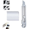 thumbnail image 1 of YISITIAN Multipurpose Heavy-Duty Utility Knife,Upgraded Utility Knife Retractable Snap Blade Utility Knife, Mutipurpose Utility Knife Stainless Steel Retractable Box Cutter Utility Knife CJ919-123732, 1 of 9