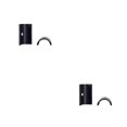 thumbnail image 2 of Sonducket Paquete de 2 adaptadores reductores de vástago de cuña para manillar de bicicleta, espaciador de ciclismo de carretera, manga de Negro 2piezas, 2 of 6
