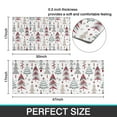 thumbnail image 7 of White Christmas Tree Pattern Kitchen Rugs Sets Of 2,Anti Fatigue Kitchen Mat Rugs Non Slip Washable,Decorative Kitchen Floor Mats for Kitchen,Sink,Laundry,17"x30"+17"x47", 7 of 7