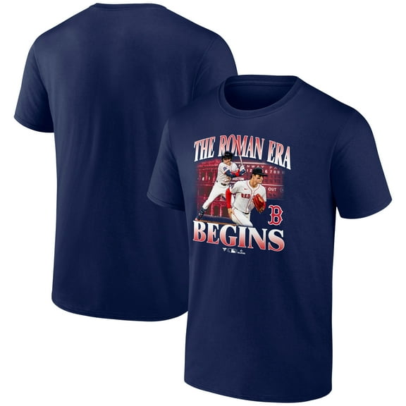 Men's Roman Anthony Navy Boston Red Sox Graphic Player T-Shirt