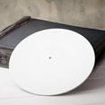 thumbnail image 5 of Pizarra 12" Acrylic Turntable Slipmat, 2.5mm Thick for Vinyl LP Record Players, White, 5 of 8