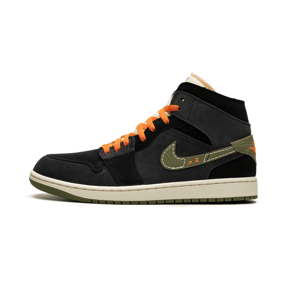 Jordan MENS Air Jordan 1 Mid SE Craft "Anthracite Light Olive" FD6817 003 from Stadium Goods