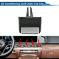 thumbnail image 3 of 1 Pc Clip de pestaña de salida de ventilación de rejilla de aire para Mercedes-Benz GLE GLS Class 350 2020-2024 Tablero de salida de aire acondicionado del centro delantero Negro, 3 of 6