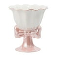 thumbnail image 2 of Footed Dessert Bowl Cute Sundae Cup Yogurt Bowl Serving With Bow- Perfect for Dessert, Sundae, Ice Cream, Fruit, Salad, Snack, Cocktail, Condiment, Pudding, Trifle and Christmas Holiday Party, 2 of 7