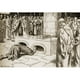 Posterazzi DPI1857419LARGE Pénitence de Henry II 1133-1189 à Beckets Tombeau Affiche Impression, Grand - 36 x 24 – image 1 sur 1