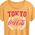 thumbnail image 3 of Coca-Cola - EST 1886 - Have A Coke & A Smile - Tokyo - Women's Short Sleeve Graphic T-Shirt, 3 of 6