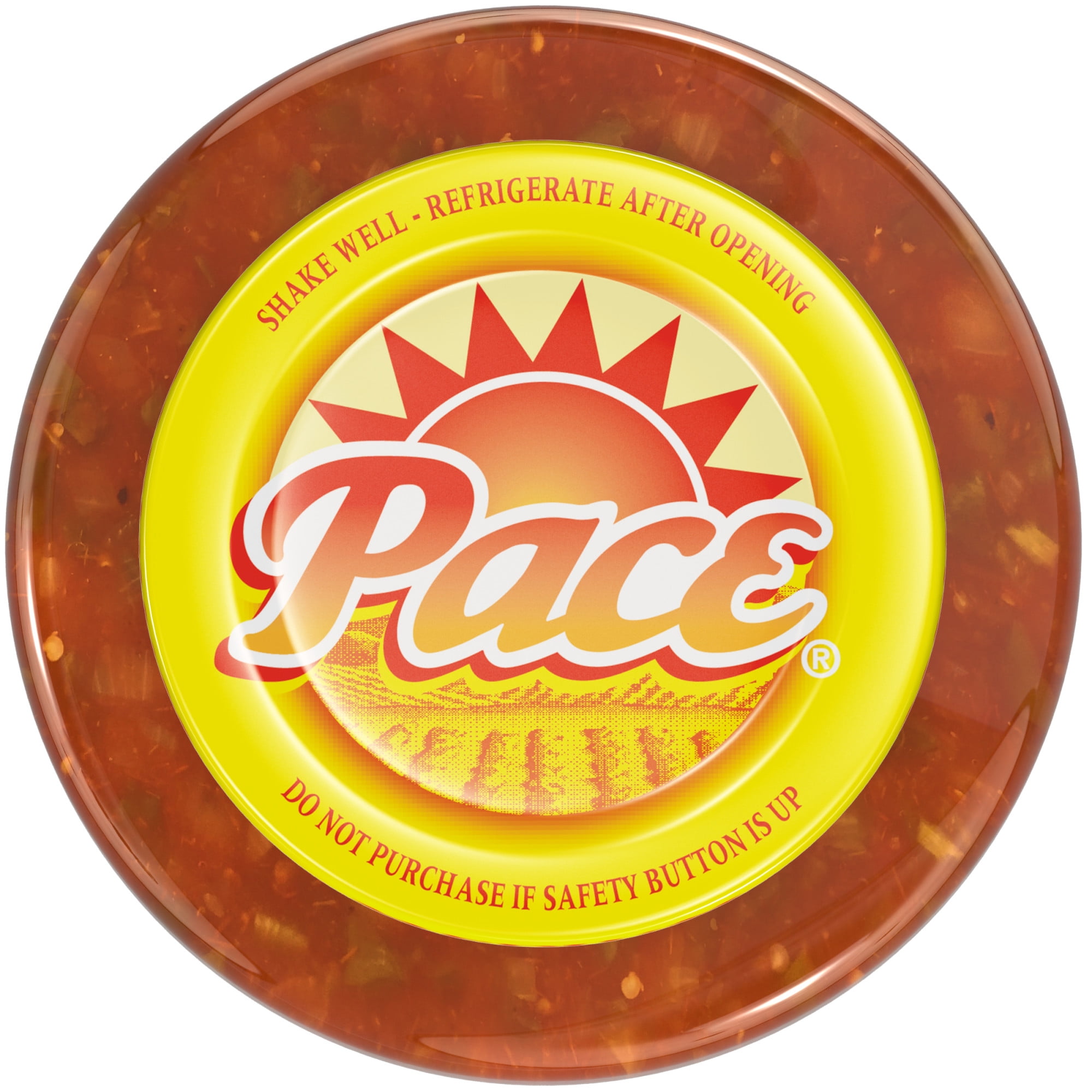 Pace Lower Sodium Chunky Medium Salsa, 16 oz Jar