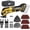 Black, variant on 20V Brushless Cordless 4-1/2 inch Angle Grinder, 9000 RPM, lock-on Switch, Compatible with Dewalt 20V Battery (Bare Tool)