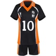 thumbnail image 2 of Verano niños adultos Jersey Unisex Karasuno escuela secundaria Hinata Shoyo Jersey Tobio Kageyama uniforme disfraz Cosplay, 2 of 5