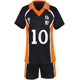 thumbnail image 2 of Verano niños adultos Jersey Unisex Karasuno escuela secundaria Hinata Shoyo Jersey Tobio Kageyama uniforme disfraz Cosplay, 2 of 5