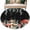 Black, variant on Mushroom Round Area Rug 6Ft Washable Circle Rugs for Bathroom Office, Watercolor Botanical Sage Green Eucalyptus Leaves Non-Slip Carpet Floor Mats Indoor Outdoor Carpet Runner Aesthetic Home Decor