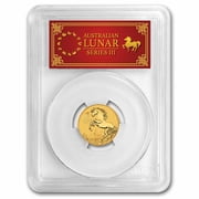 2026 Australia 1/4 oz Gold Lunar Horse MS-70 PCGS FS, Red Label