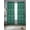 Dark Green, variant on Vintage Green Check Sheer Curtains 45 Inch Length 2 Panels Set, Geometric Tartan Plaid Ethnic Voile Window Treatment Rod Pocket Small Kitchen Curtains Drapes for Bedroom 52"x45"x2