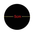 thumbnail image 2 of 120pcs/roll Black Pvc Round  Label Stickers, 2 of 8