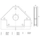 thumbnail image 3 of Escuadra Magnetica BGS 3008 20KG 1 PZ, 3 of 4