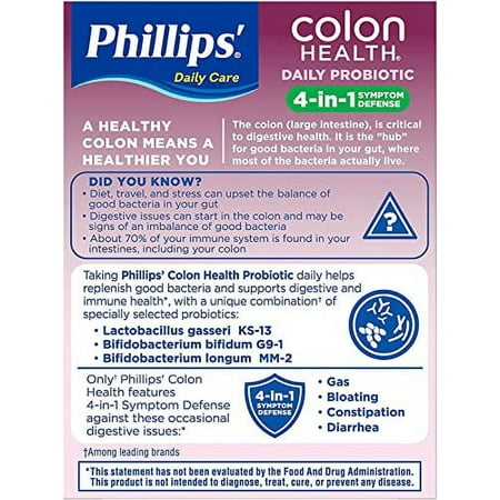 Phillips Colon Health Probiotic Caps 60 ea