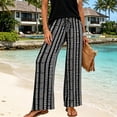 thumbnail image 6 of Wide Leg Pants For Women Business Casual Summer Loose Fit Beach Ready Vacation Ready Flexible Styling Easy Matching Wardrobe Essential Everyday Outfit For Vacation And Travel Black S, 6 of 6