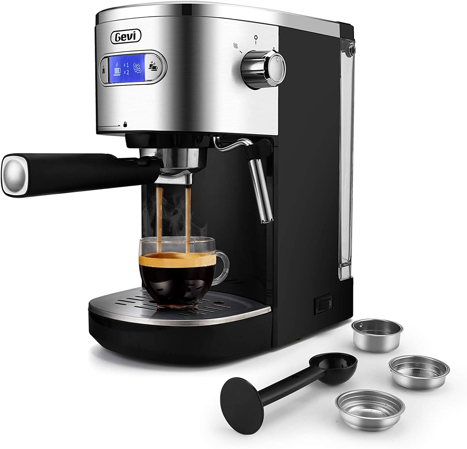 Espresso Machines 20 Bar with Milk 
