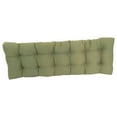thumbnail image 4 of Blazing Needles Twill Tufted Bench Cushion, 60" x 19", Sage, 4 of 4