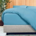 thumbnail image 2 of Premium Bamboo Duvet Cover, 1 Piece Set, Double Brushed Bamboo Blended Material, Super Soft, Vibrant Fade Resistant Colors, Zipper Closure by Lexington, 2 of 5