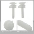thumbnail image 4 of 2-Pack Toilet Seat Mounting Screws Replacement Kit for Bathroom Toilet Seats Hardware Accessories and Easy to Install, 4 of 7