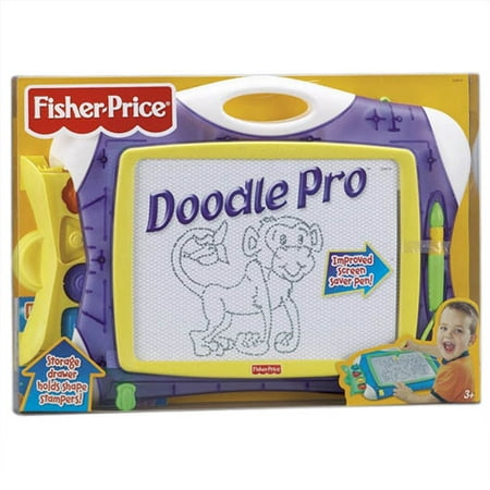 Fisher-Price Purple Doodle Pro with Bonus Alphabet Stampers