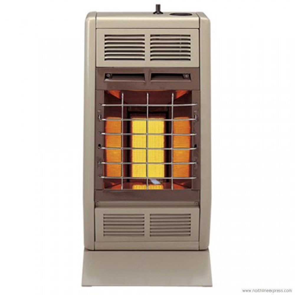 Empire Infrared Heater Natural Gas 10000 BTU, Thermostatic Control